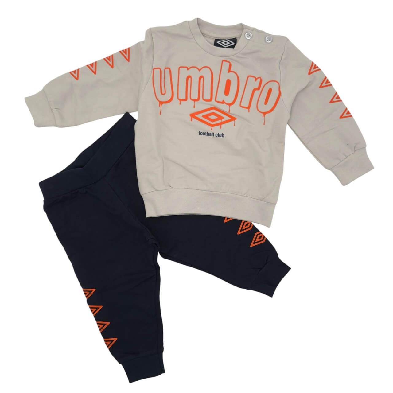 Umbro Baumwoll-Trainingsanzug für Neugeborene