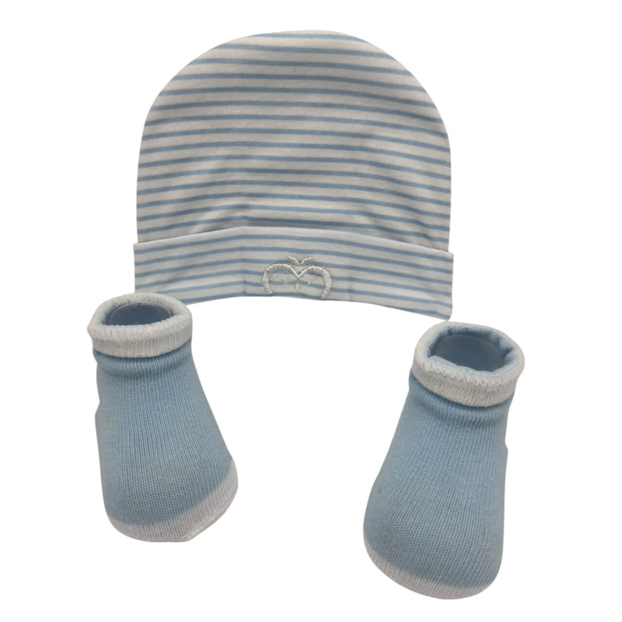 Babyschuhe und Mütze Set