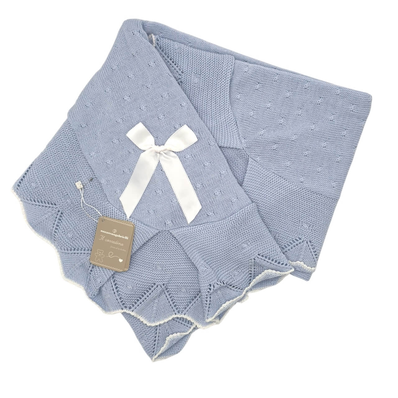 Schal aus Garn/Baumwolle 90x118 cm Nazareno Gabrielli