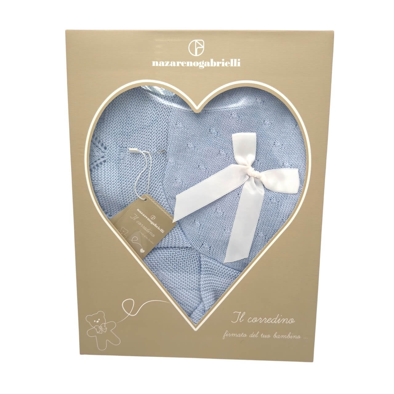 Schal aus Garn/Baumwolle 90x118 cm Nazareno Gabrielli