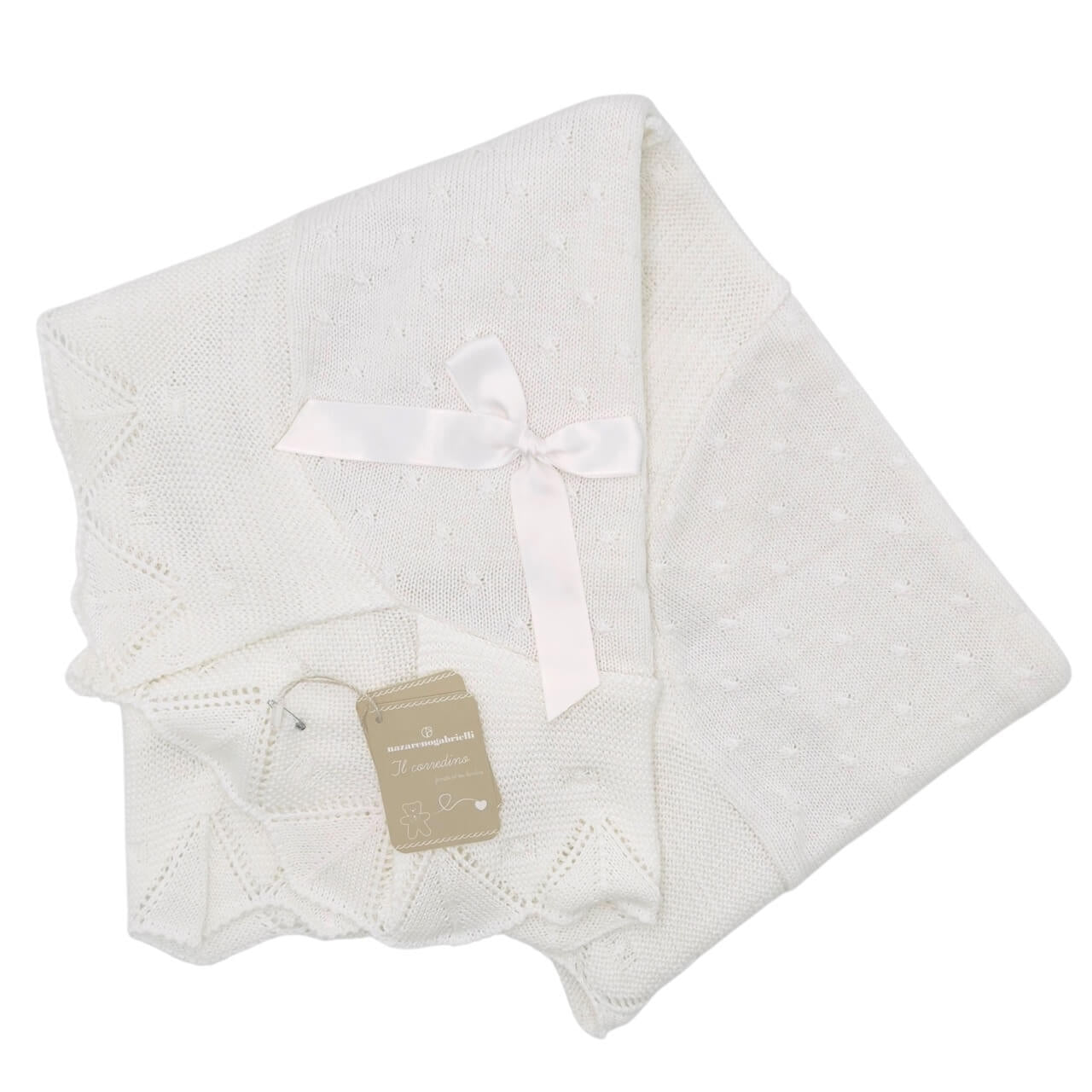 Schal aus Garn/Baumwolle 90x118 cm Nazareno Gabrielli