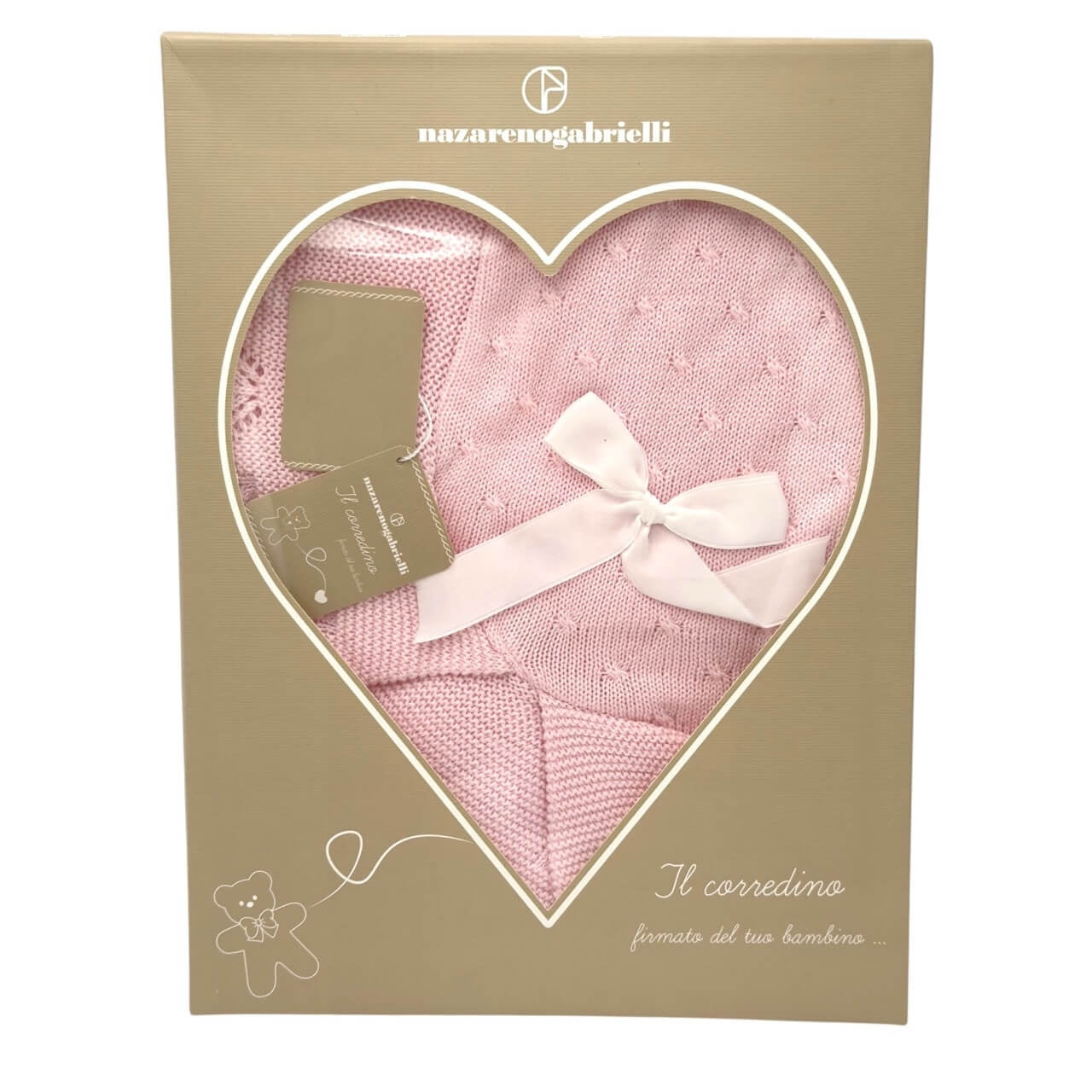 Schal aus Garn/Baumwolle 90x118 cm Nazareno Gabrielli