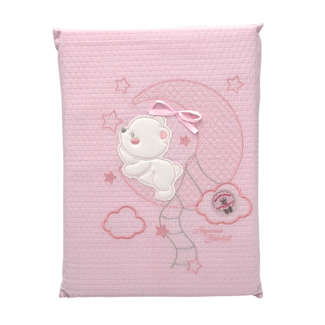 100 % Baumwolle Nazareno Gabrielli Kinderbettdecke – Piquet-Stoff