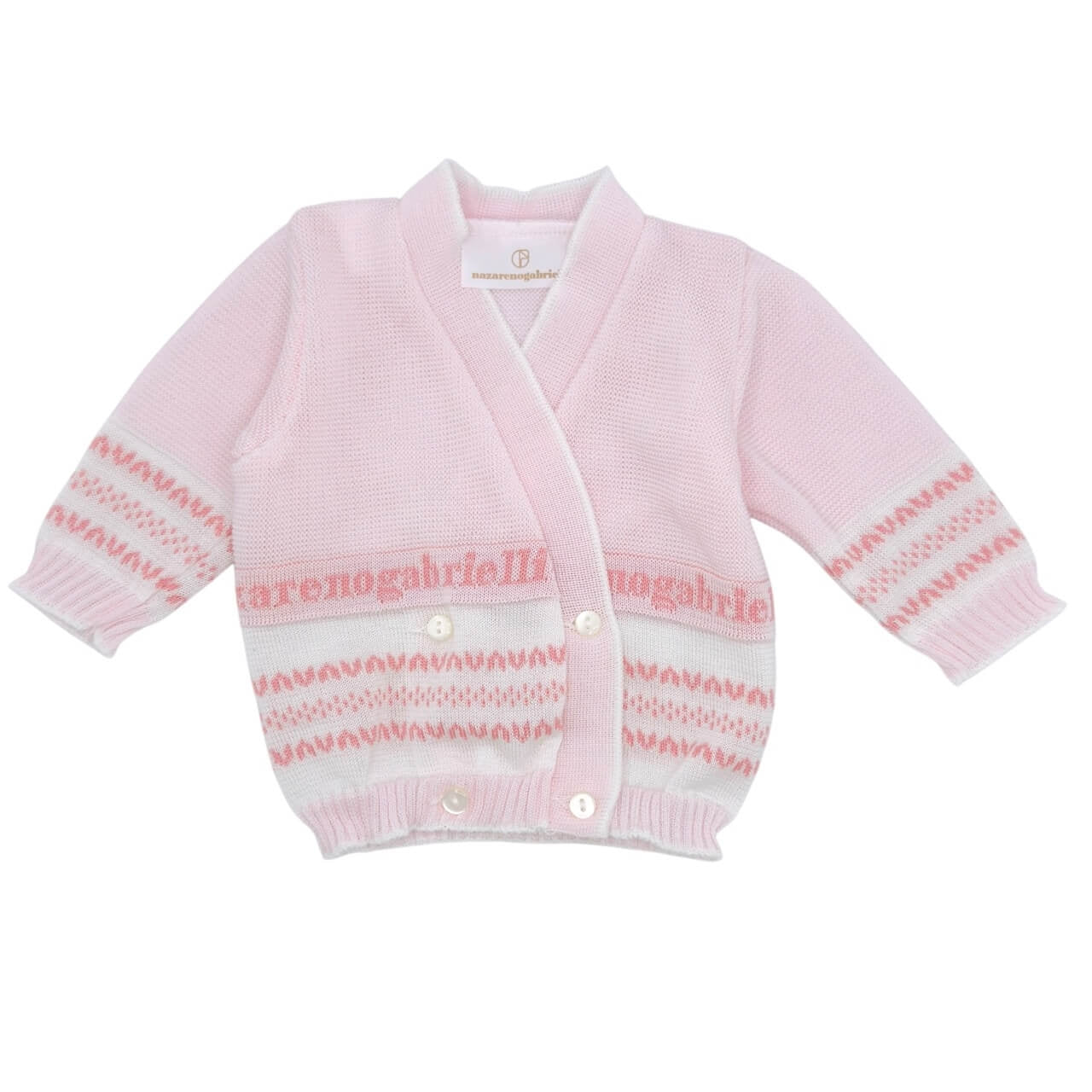 Cardigan Wickeltuch Wickeltuch aus Nazareno-Garn Gabrielli