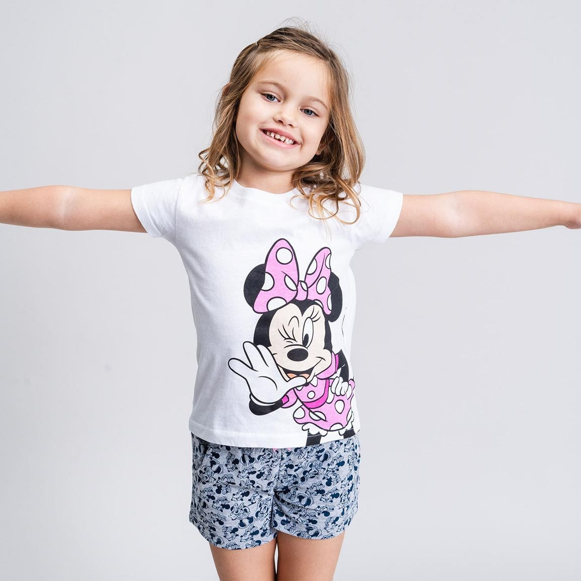 Completo Disney Minnie 100% Cotone