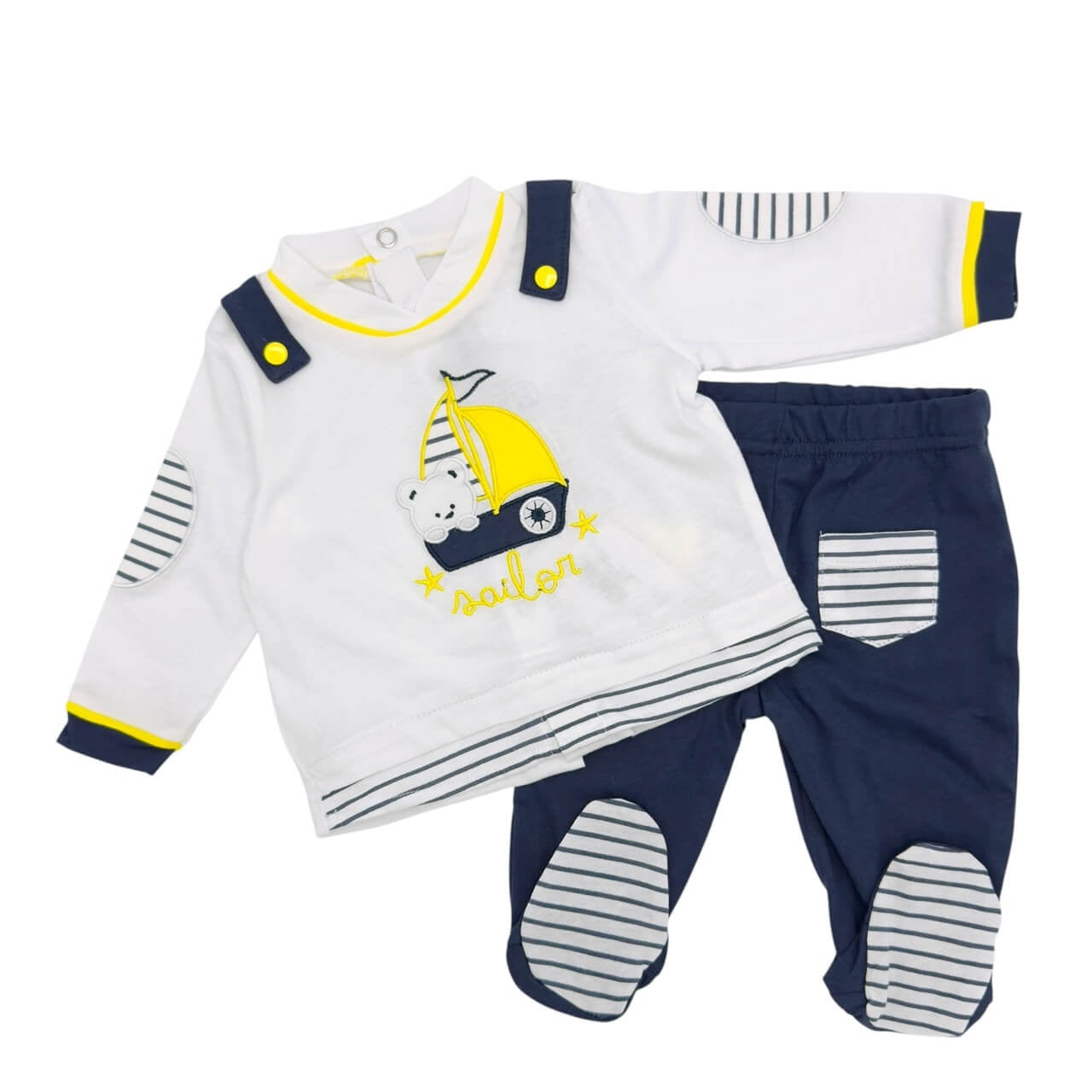 Bidibimbo-Strampler aus Baumwolle