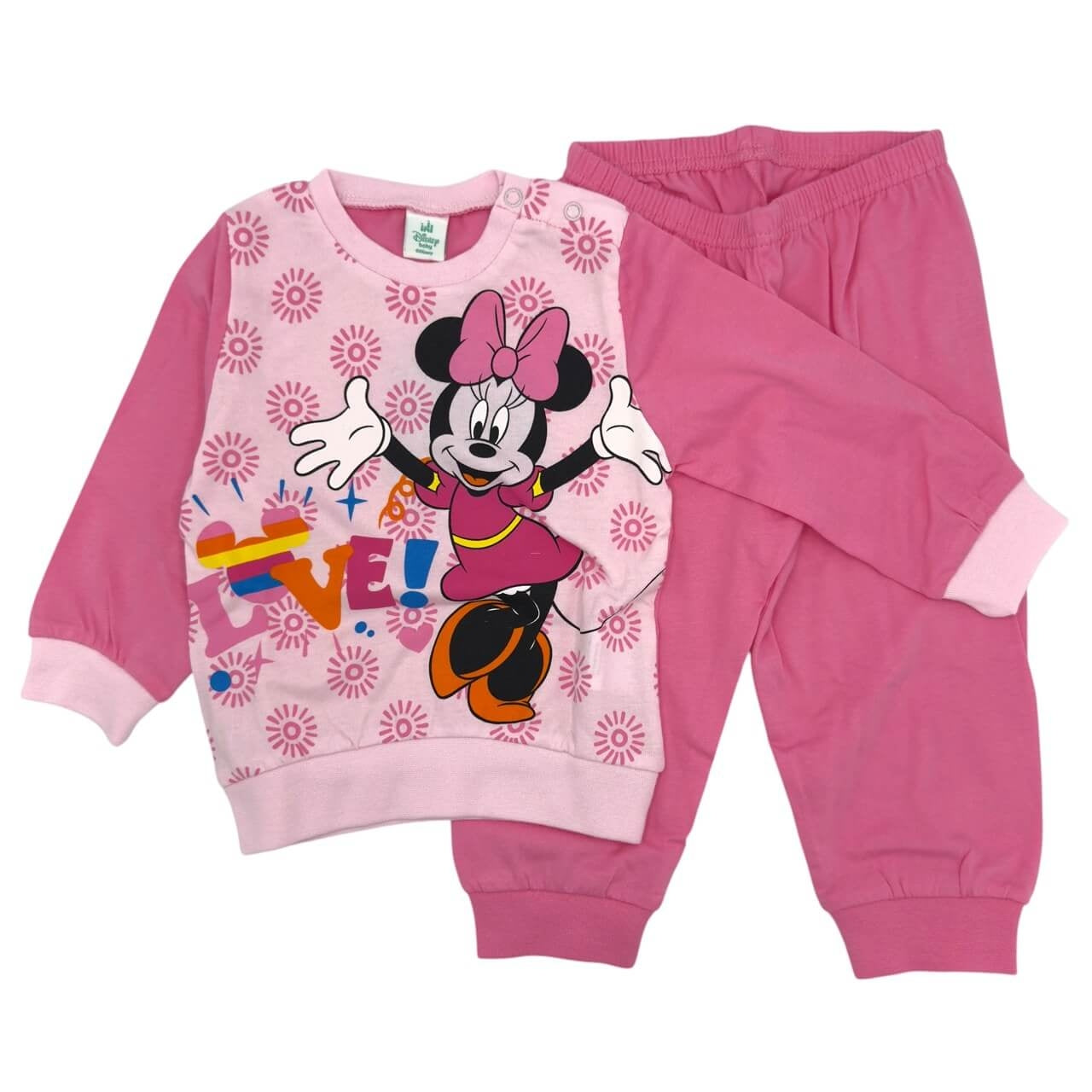 Disney-Minnie-Maus-Baumwollpyjama