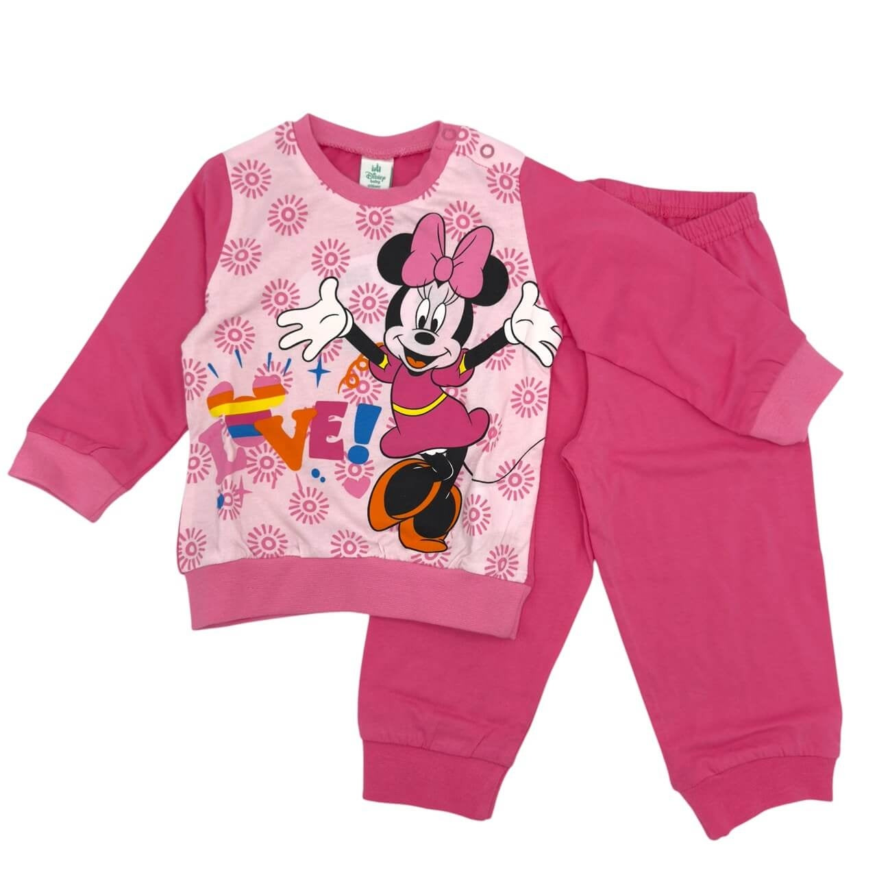Disney-Minnie-Maus-Baumwollpyjama
