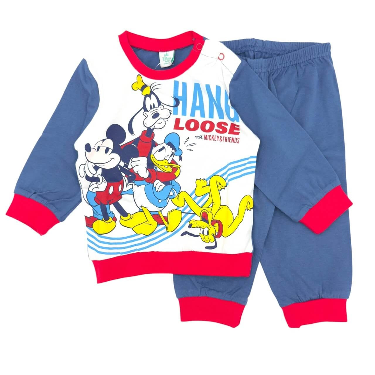 Pigiama in Cotone Disney Mickey Mouse