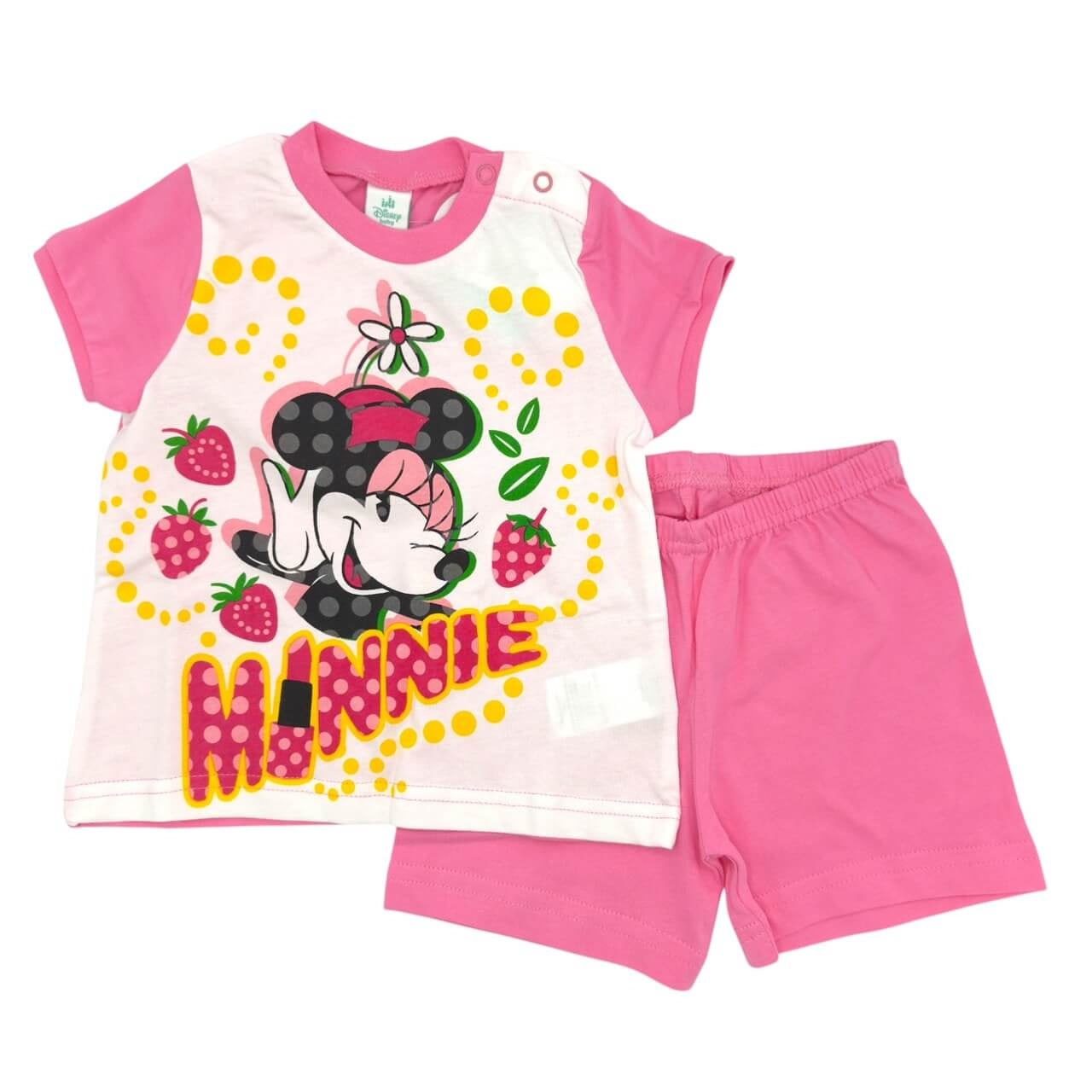 Kurzer Baumwollpyjama „Disney Minnie“