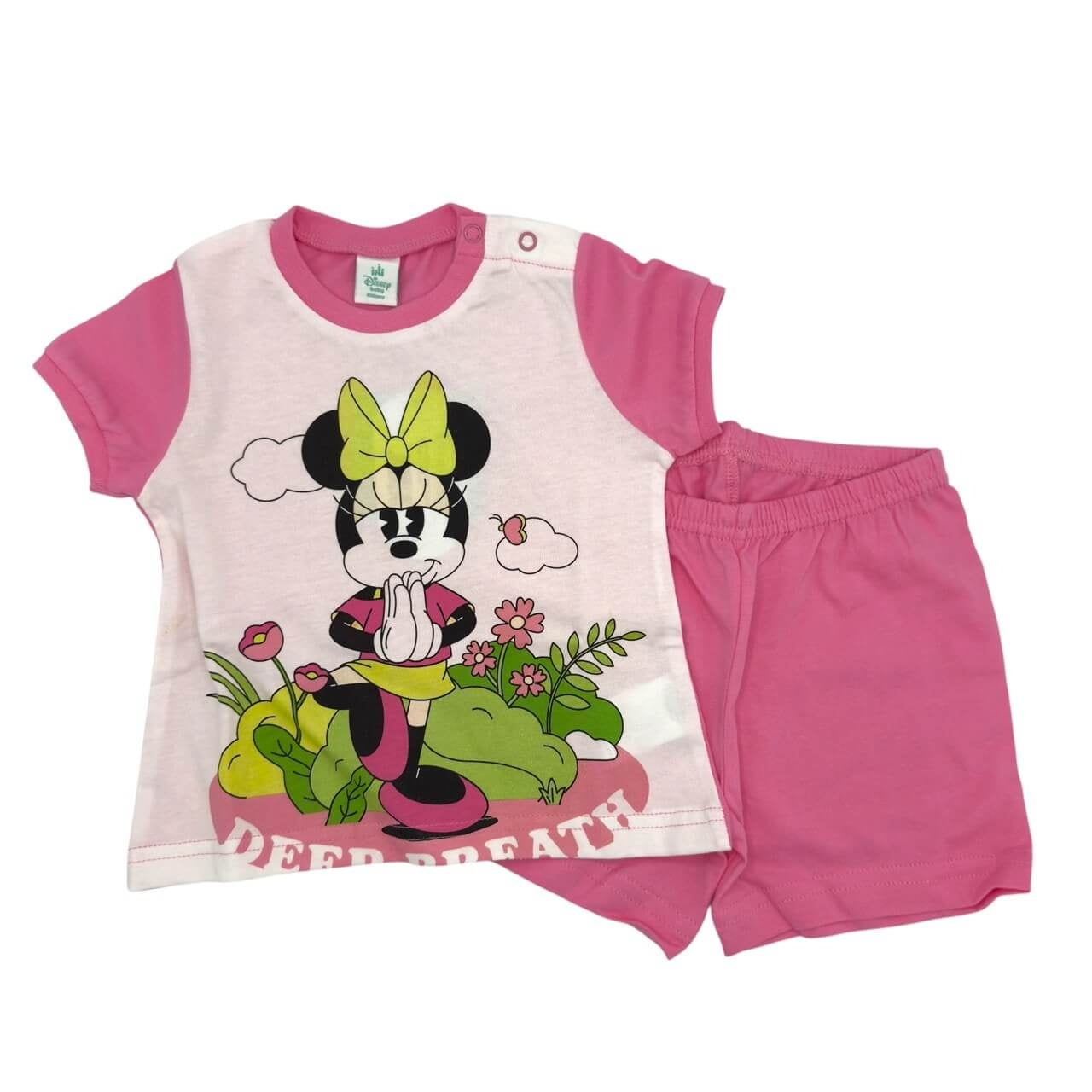 Kurzer Baumwollpyjama „Disney Minnie“