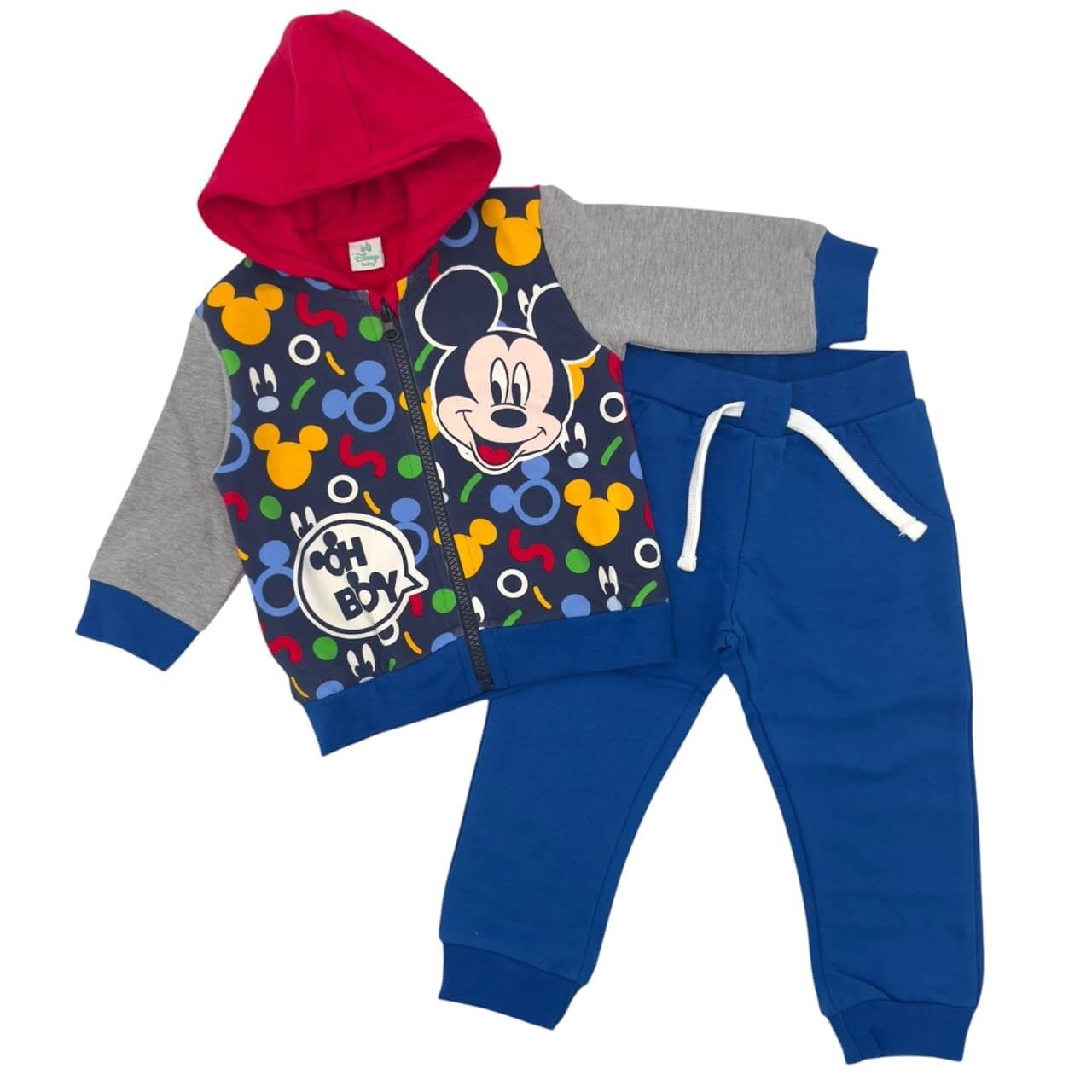 Mickey-Mouse-Sweatshirt-Trainingsanzug