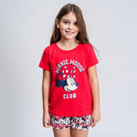 Kurzer Disney-Minnie-Pyjama aus 100 % Baumwolle