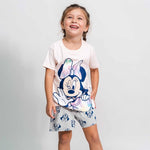 Kurzer Disney-Minnie-Pyjama aus 100 % Baumwolle