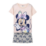 Kurzer Disney-Minnie-Pyjama aus 100 % Baumwolle