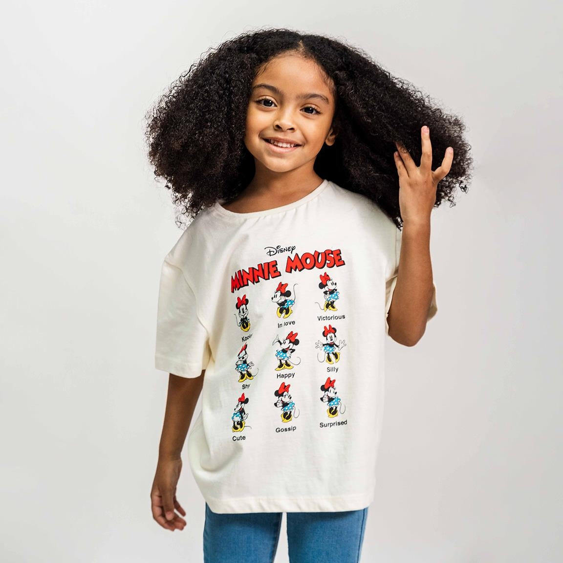 Minnie-T-Shirt aus 100 % Baumwolle