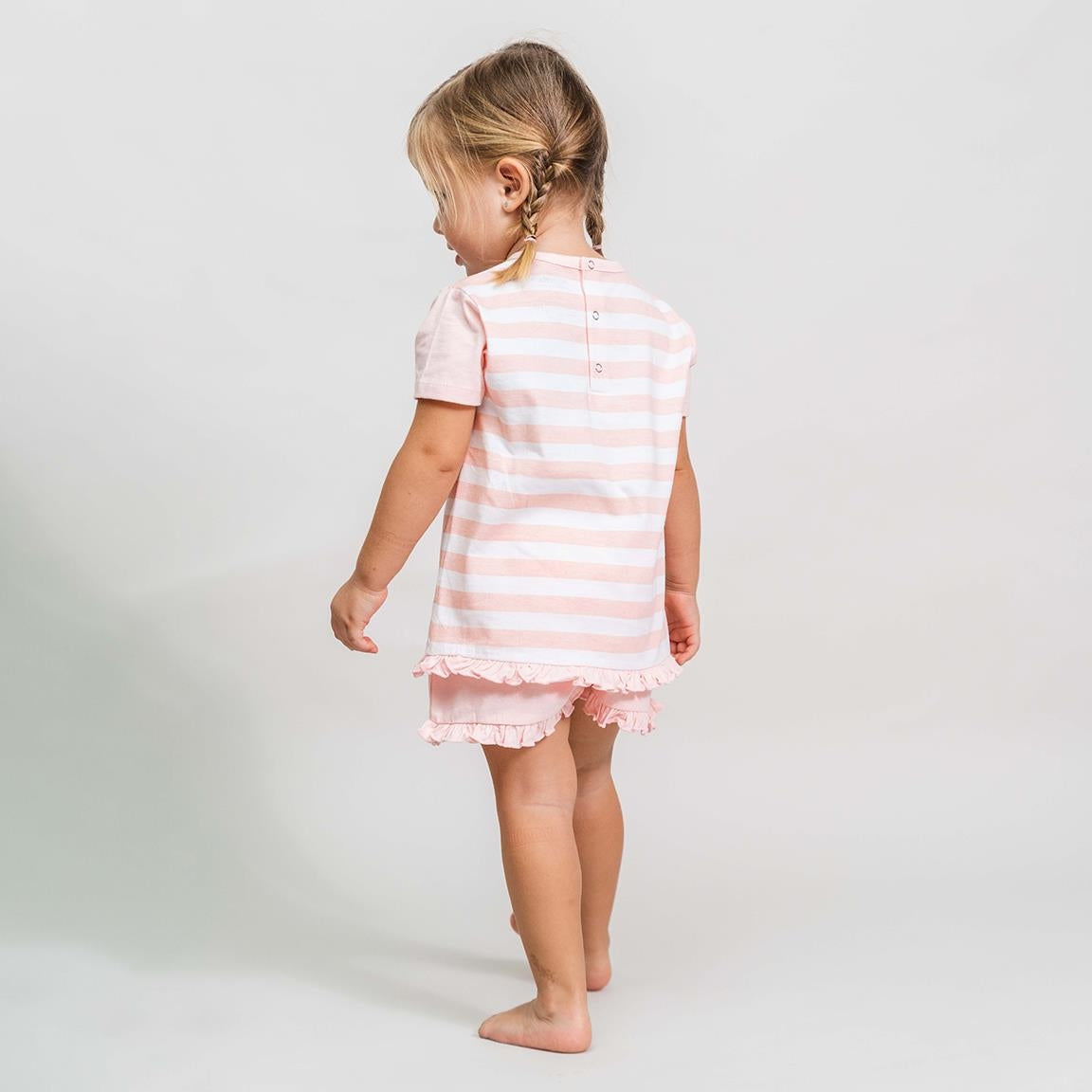 Kurzer Disney-Minnie-Pyjama aus 100 % Baumwolle