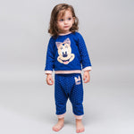 2-teiliger Chenille-Minnie-Maus-Strampler