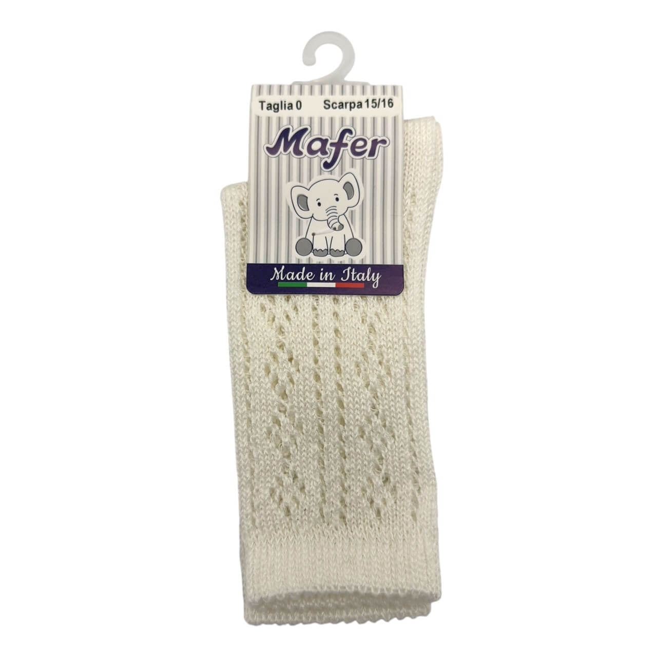 Perforierte Baumwollsocke