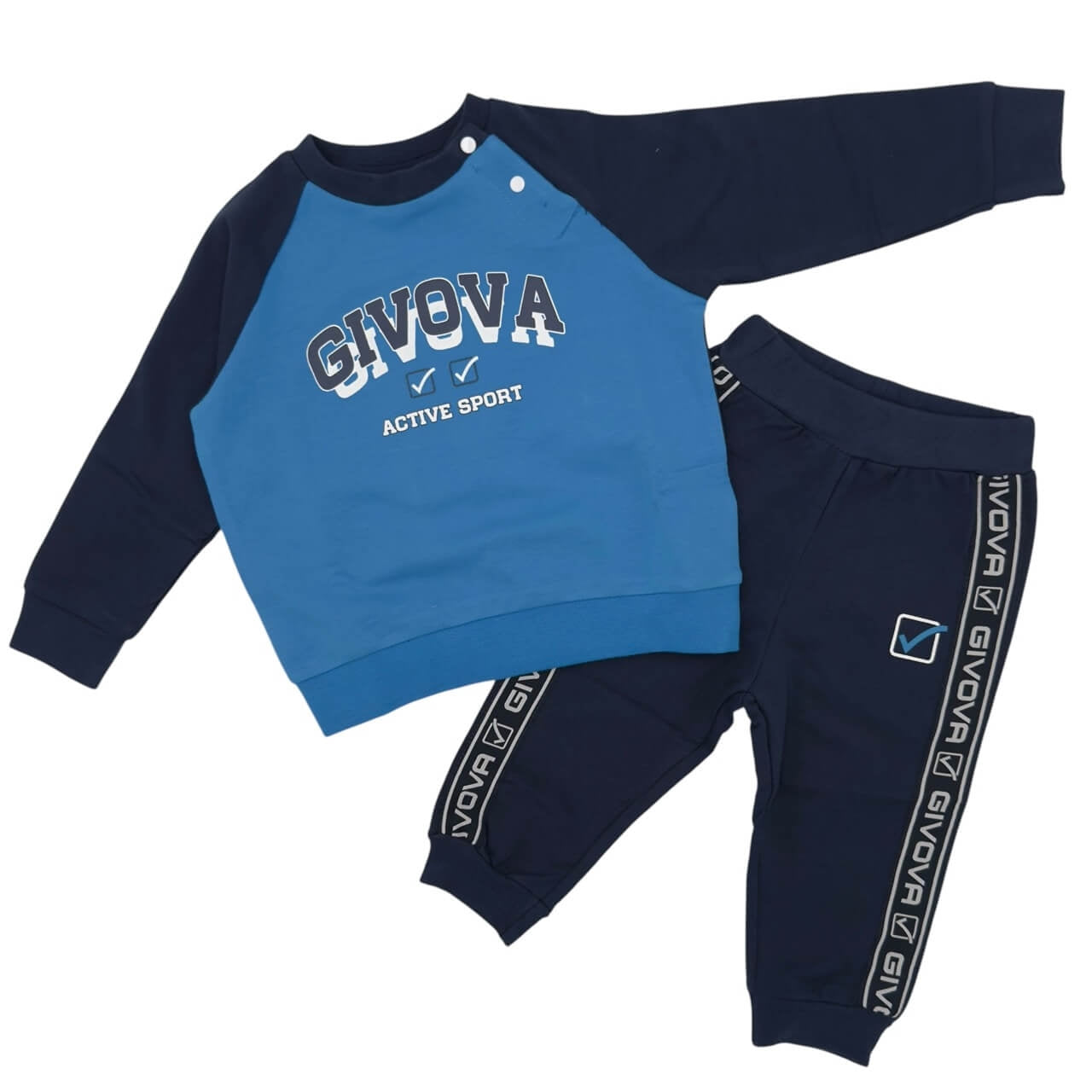 Givova Baumwoll-Trainingsanzug für Neugeborene