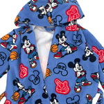 Disney Mickey Mouse Mikrofaser-Bademantel für Kinder