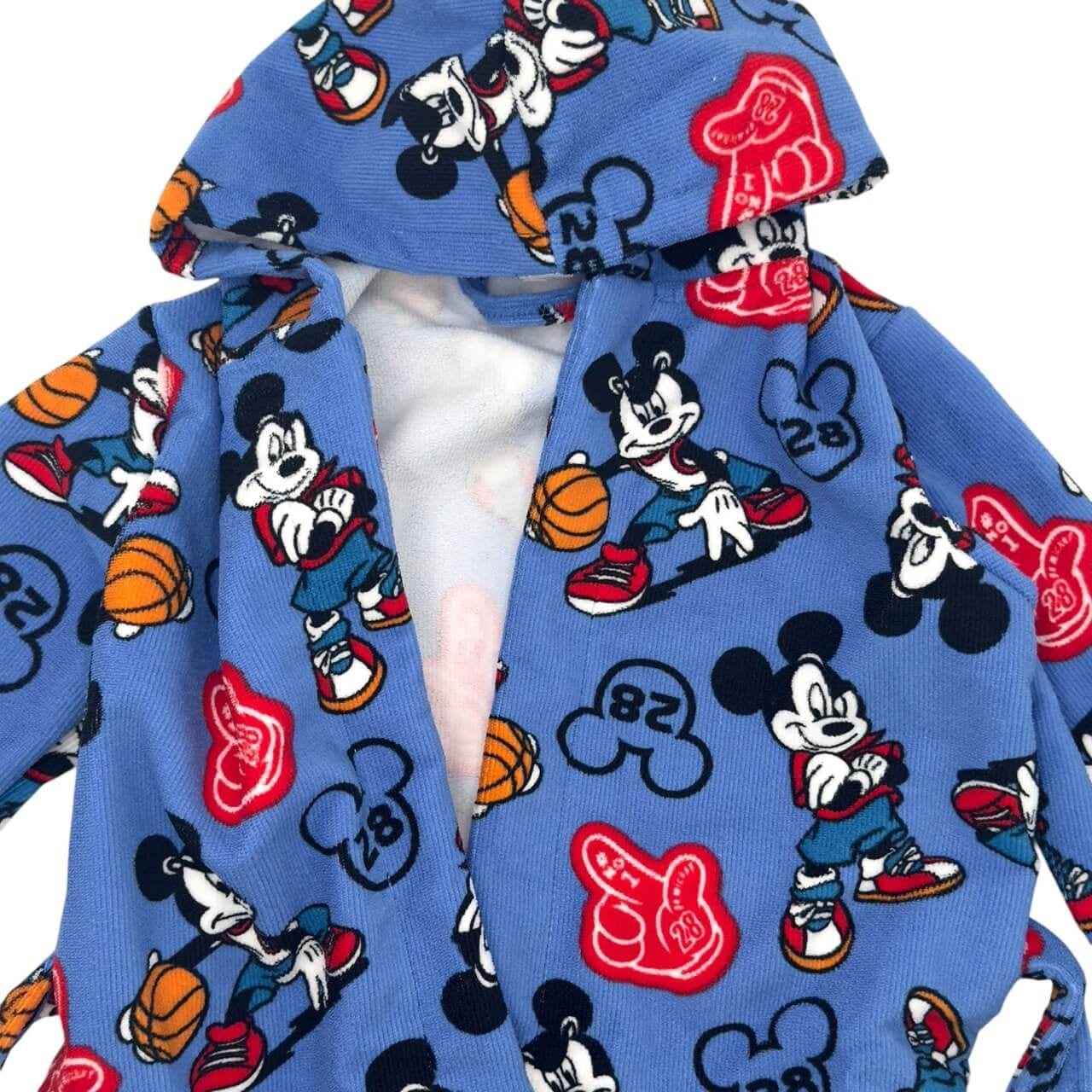 Disney Mickey Mouse Mikrofaser-Bademantel für Kinder