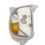 4-teiliges Badezimmerset Raupe Raupe