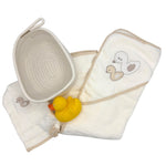 4-teiliges Badezimmerset Raupe Raupe