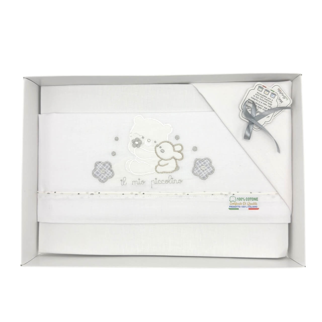 Komplettes Wiegen-/Kinderbett-Set, 100 % Baumwolle