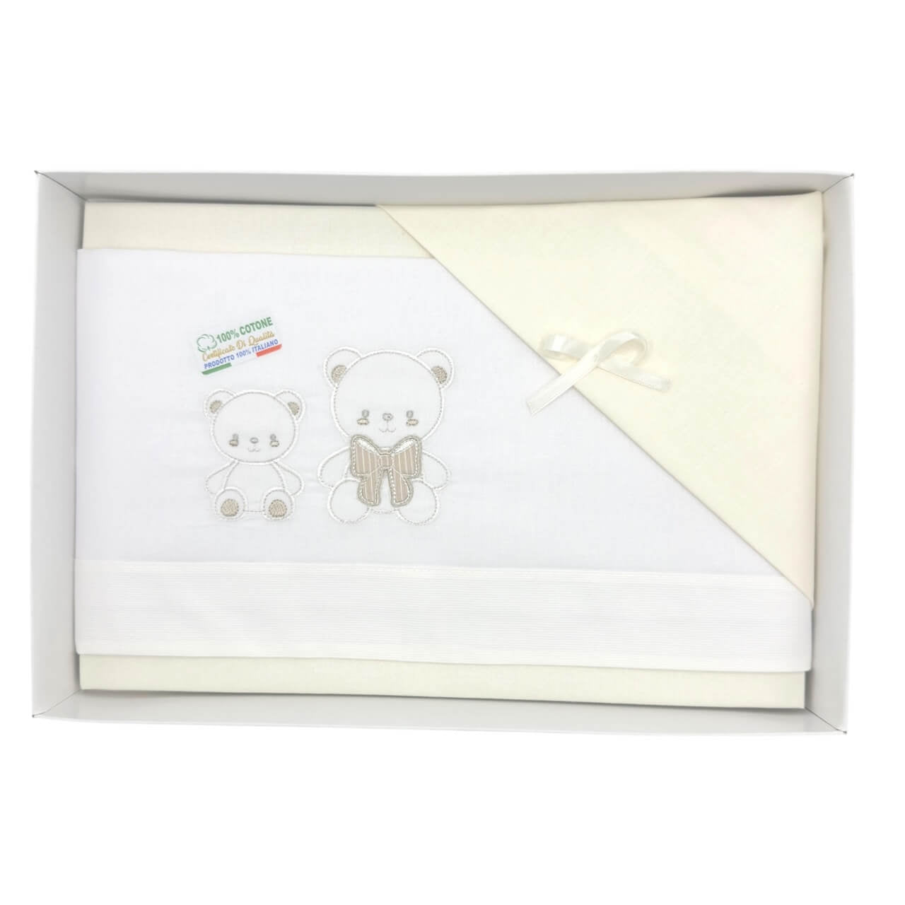 Komplettes Wiegen-/Kinderbett-Set, 100 % Baumwolle