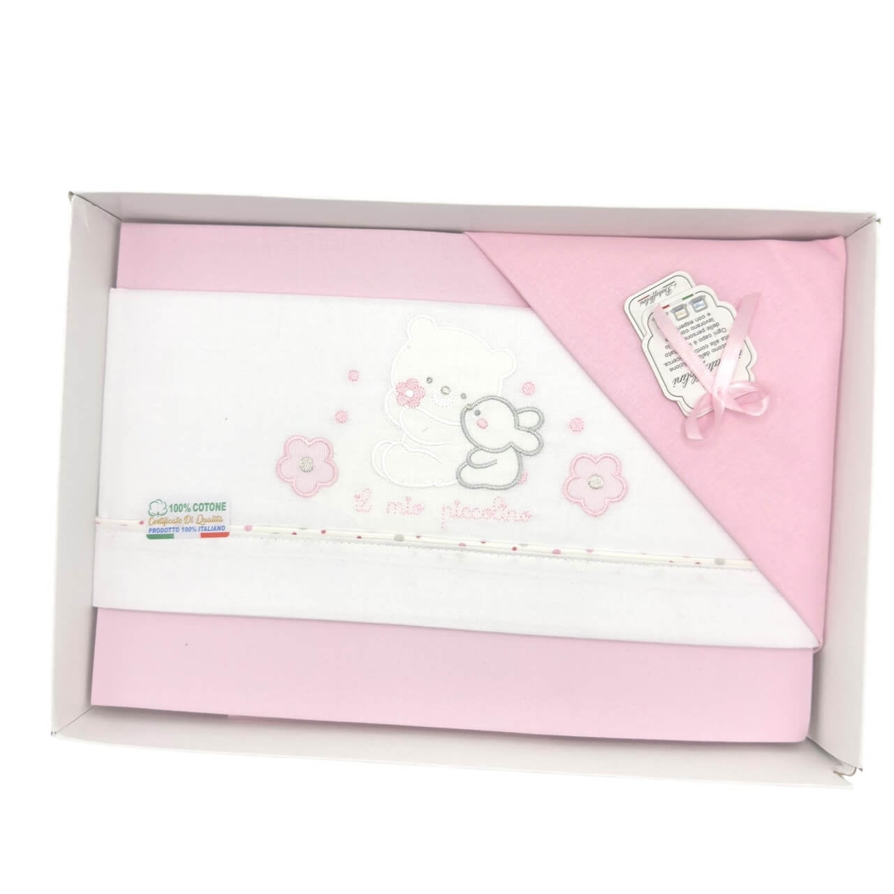 Komplettes Wiegen-/Kinderbett-Set, 100 % Baumwolle