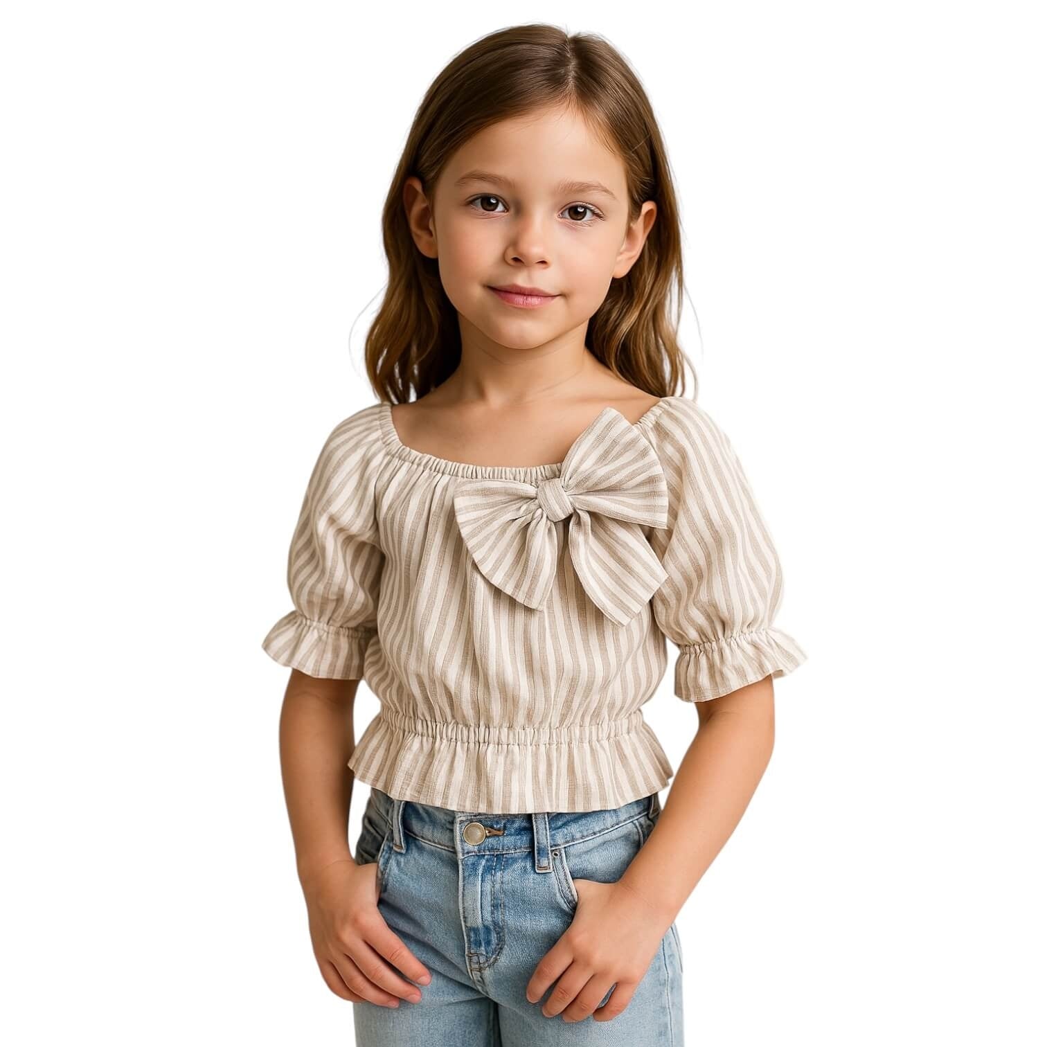 Kurzes Top für Babys (Mädchen)