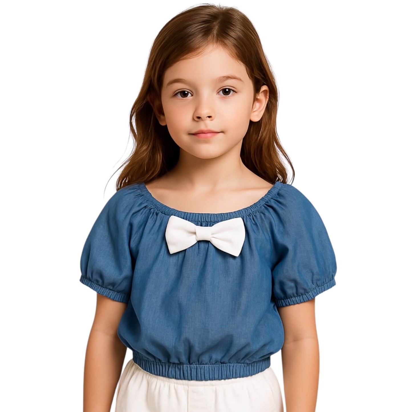 Kurzes Top für Baby-Mädchen