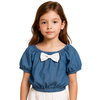 Kurzes Top für Baby-Mädchen