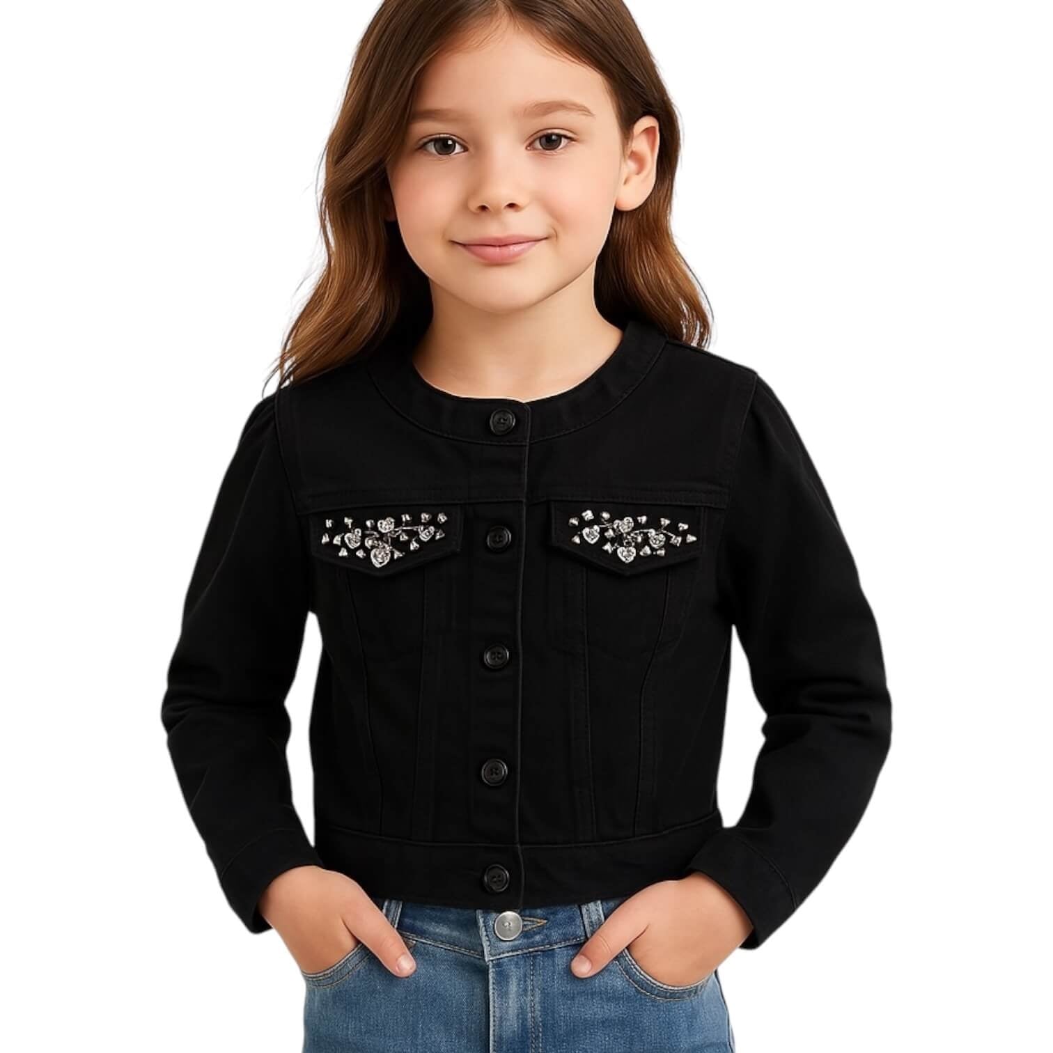 Jeansjacke für Mädchen