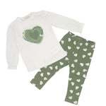 Baby-Mädchen-Baumwoll-Outfit