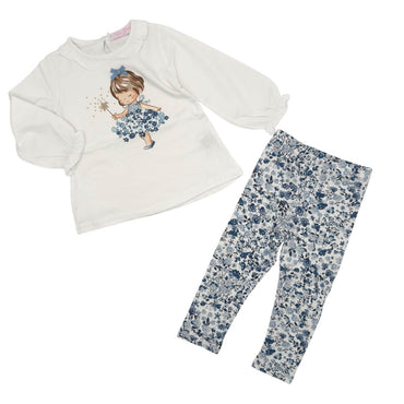 Baby-Mädchen-Baumwoll-Outfit
