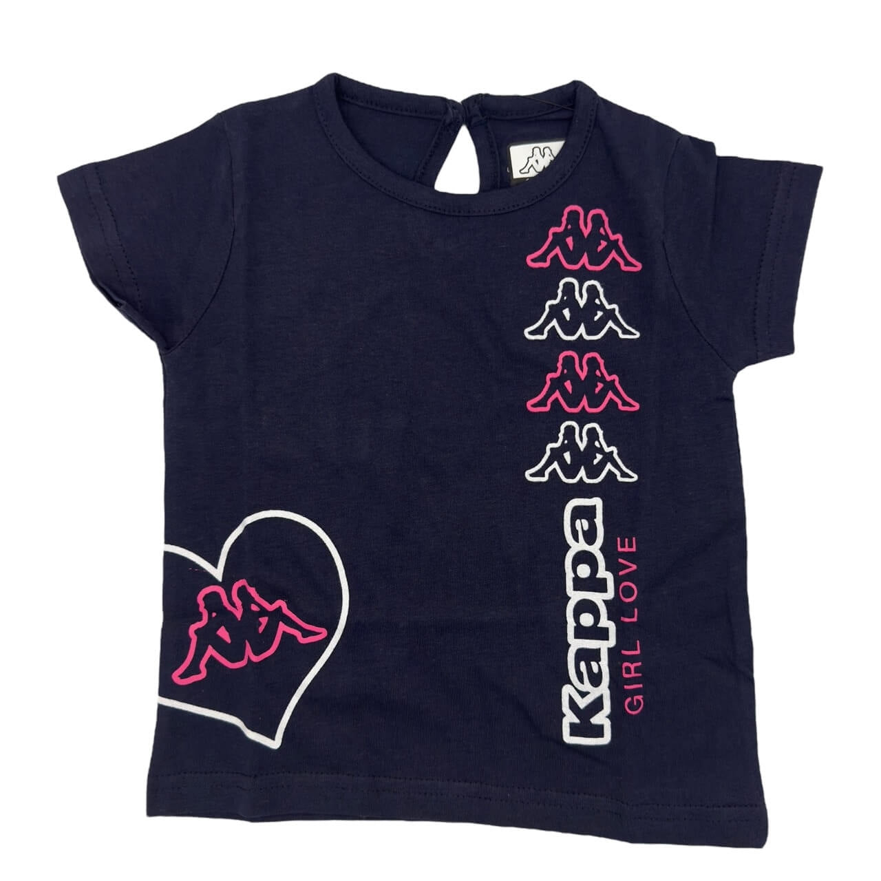 Kappa Baby-Mädchen-T-Shirt mit halben Ärmeln