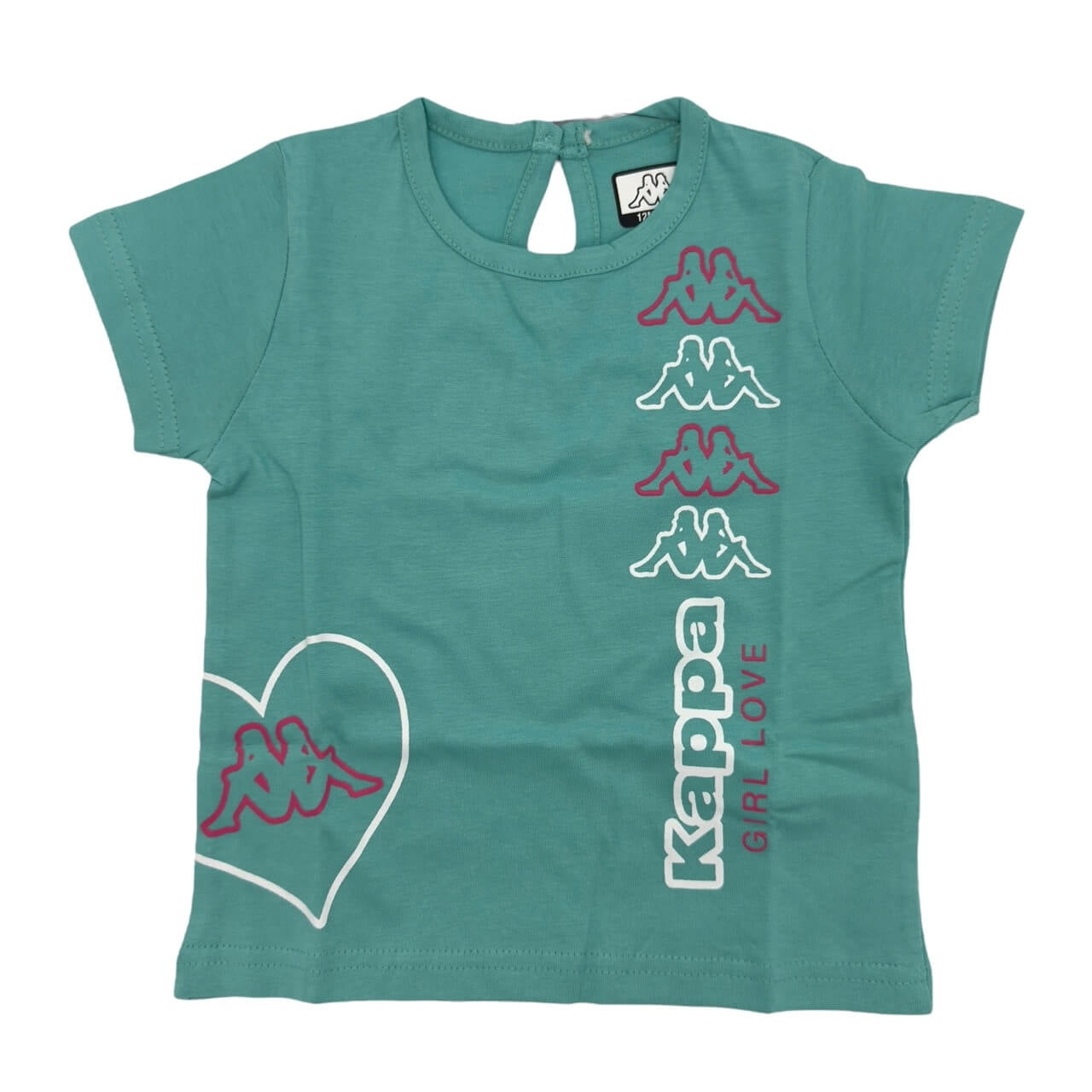 Kappa Baby-Mädchen-T-Shirt mit halben Ärmeln