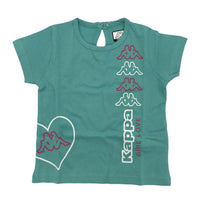 Kappa Baby-Mädchen-T-Shirt mit halben Ärmeln