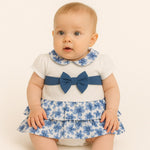Stramplerkleid aus Baumwolle für Babys (Mädchen)