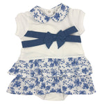 Stramplerkleid aus Baumwolle für Babys (Mädchen)