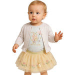 3-teiliges Baumwoll-Baby-Mädchen-Set