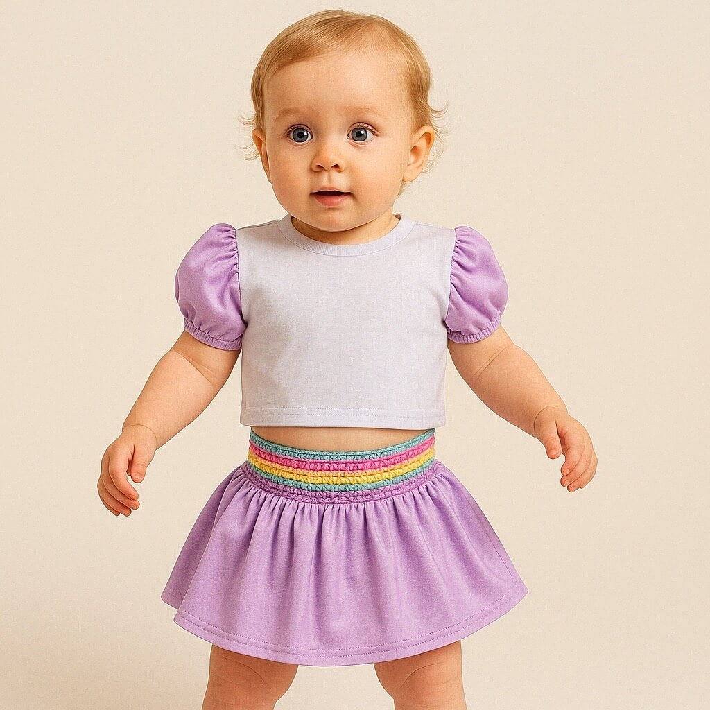 Baby-Mädchen-Outfit