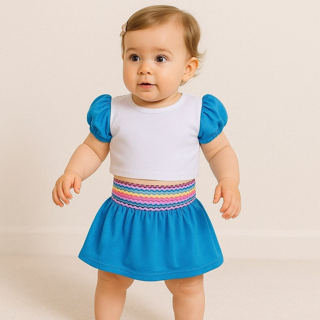 Baby-Mädchen-Outfit