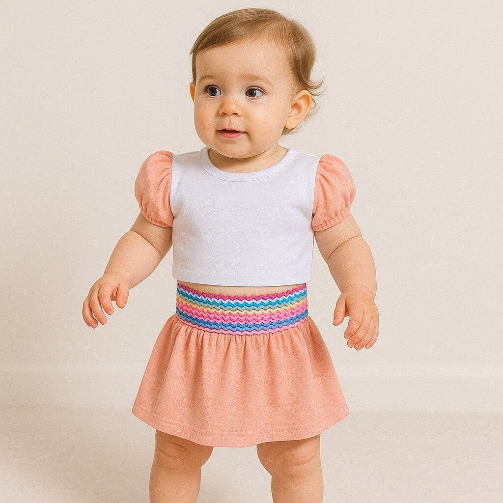 Baby-Mädchen-Outfit