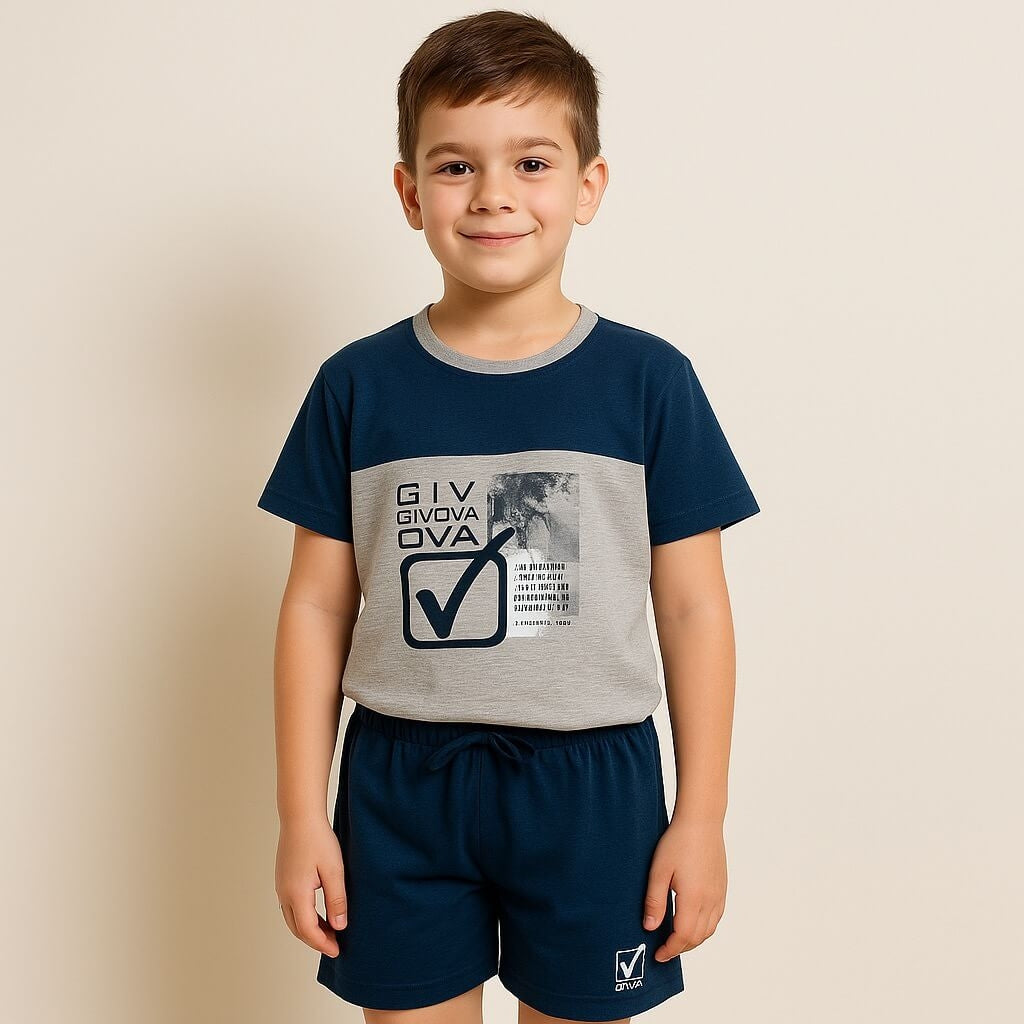 Givova Jungen-Pyjama aus Baumwolle