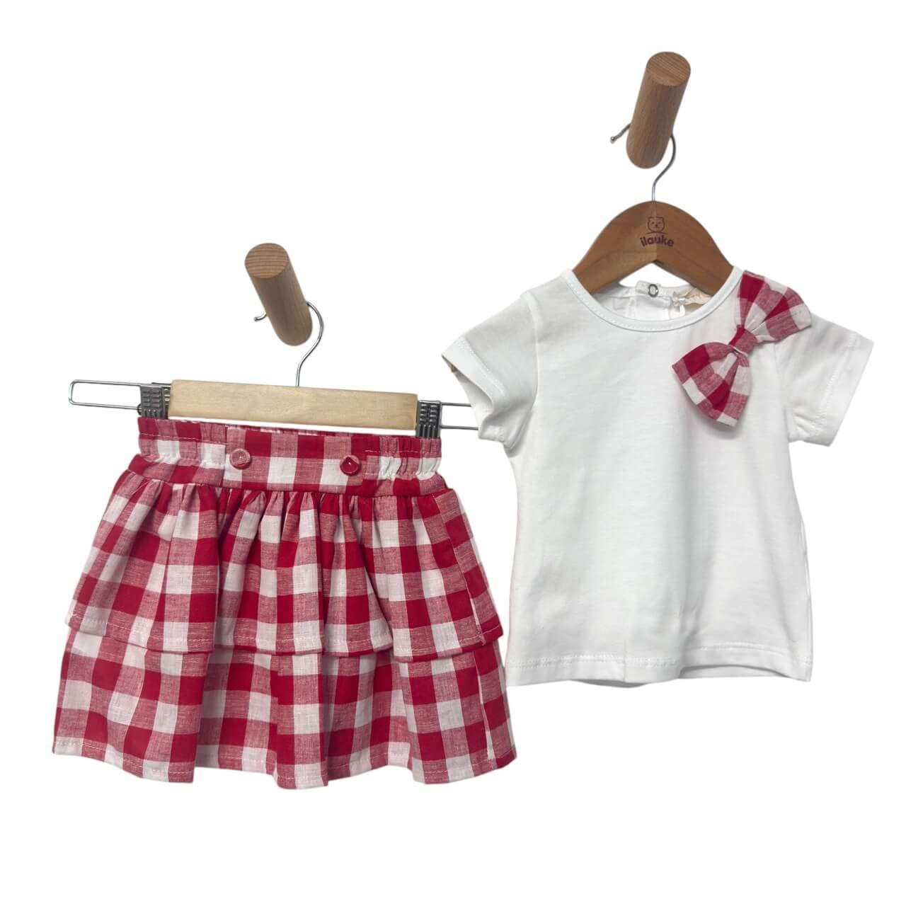 Baby-Mädchen-Baumwoll-Outfit