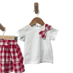 Baby-Mädchen-Baumwoll-Outfit