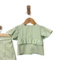 Baby-Mädchen-Baumwoll-Outfit